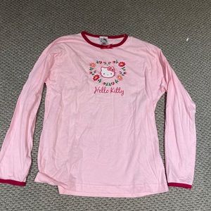 Rare hello kitty long sleeve shirt